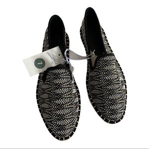 Anthropologie-Style Woven Espadrille Slides